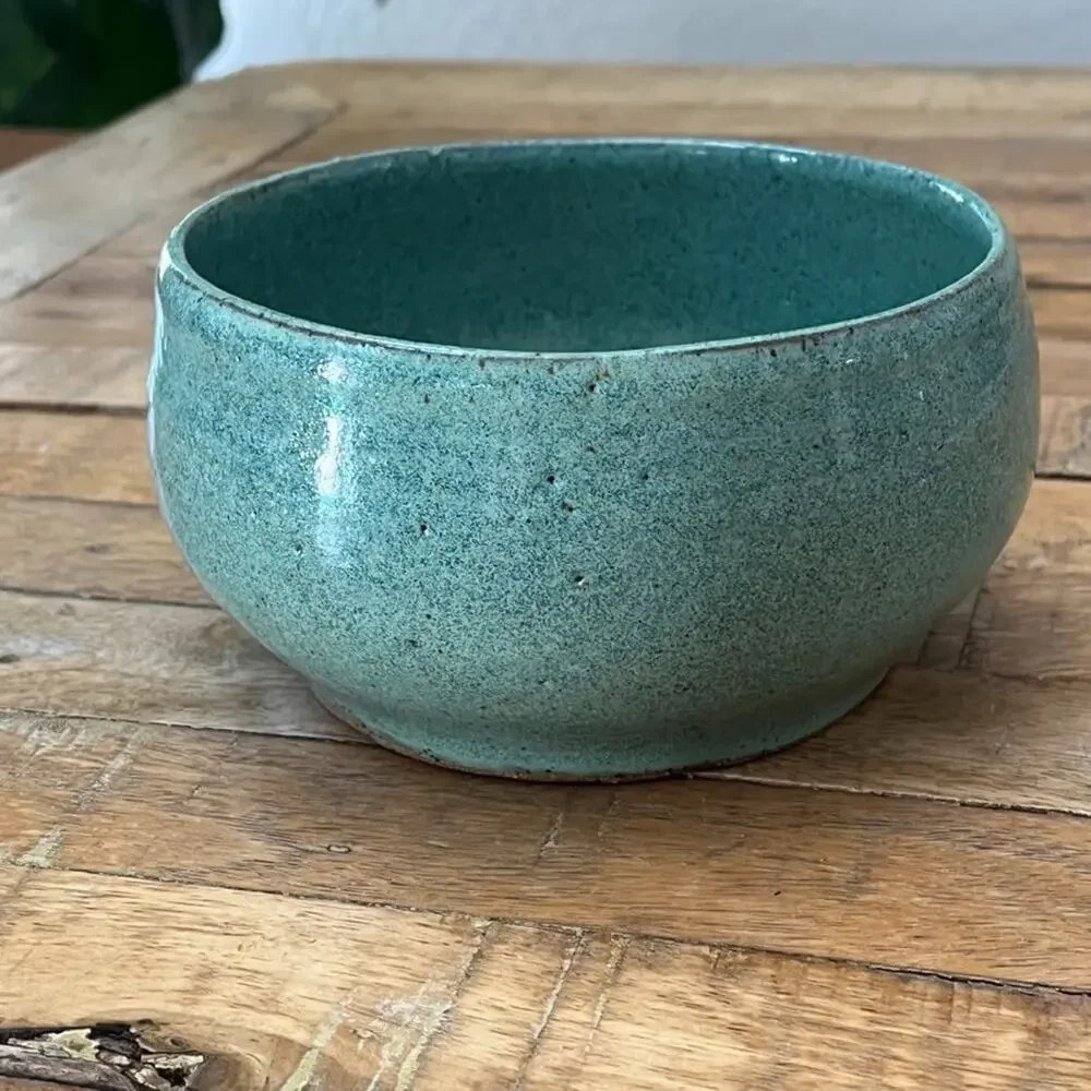Art Studio Hand-thrown Ceramic Bowl 5.75